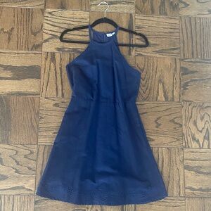 GAP Dark Blue Halter Mini Dress